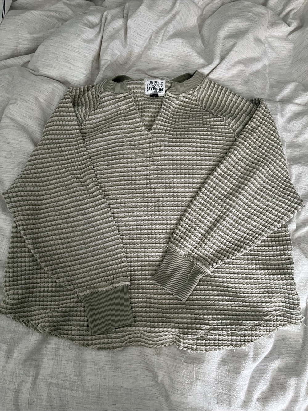 XS oversized Aerie shirt